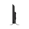 Side view of a black LED television on a stand, isolated on a white background. Náhled obrázku produktu