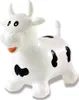 Jamara bouncy animal cow biały/czarny z pompką Podgląd zdjęcia produktu 4