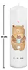 Mr. & Mrs. Panda Kerze Bär Baby 29 x 8 cm XL - Weiß - Produktbild-Vorschau 2