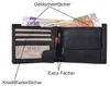 Geldbörse Geldbeutel Portemonnaie Büffelleder RFID Produktbild-Vorschau 4