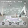 ML-Design Kinderbett Tipi 70x140 cm mit Matratze & Produktbild-Vorschau 2