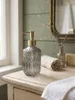 Clayre & Eef Distributeur de savon 400 ml noir verre Voir les images du produit 4