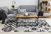 Teppich ALTER Porto Blumen grau Grau 160x220 cm Produktbild-Vorschau 5