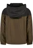 UCK2107 - Boys 2-Tone Tech Windrunner black/darkolive Produktbild-Vorschau 2