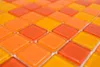 Mosaikfliese Transluzent gelb orange rot Glasmosaik Crystal Produktbild-Vorschau 3