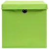 A single green storage box with a lid is shown against a white background. Náhled obrázku produktu