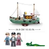 Sluban Modell Steine Fischerboot 610 Teile Produktbild-Vorschau 9