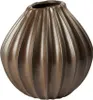 Broste Copenhagen  Wide Vase M Antique Brown Produktbild-Vorschau 1