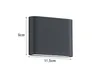 Lampe d'extérieur Applique Batt LED 11,5 cm noir Moderne 2 Voir les images du produit 11