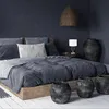 Relaxdays Tischlampe, Stoffschirm, verchromtes Gestell, Produktbild-Vorschau 3