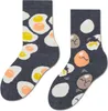 2 Paar Lange Socken für Kinder 30-35, Socken mit Eiermuster Produktbild-Vorschau 2