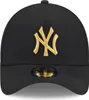 New Era 9Forty A-Frame Cap - New York Yankees schwarz / Produktbild-Vorschau 3