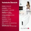 Olympia 2640 Olympia Aktenvernichter CC 1010 S Weiß Productafbeelding-voorbeeld 17