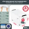 BOXXivo Aufbewahrungsbox 60L mit Deckel  im 4er Set – Produktbild-Vorschau 2