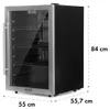 KlarsteinBeersafe XXL, lednice, 147 l, sklo, , nerezová Náhled obrázku produktu 6
