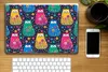 MuchoWow® Laptop Aufkleber Sticker Cover Katze - Regenbogen Produktbild-Vorschau 2