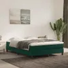 vidaXL Boxspringbettgestell Dunkelgrün 140x190 cm Samt Produktbild-Vorschau 2