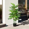 HOMCOM Sztuczna Dieffenbachia duża 120 cm sztuczna roślina, Podgląd zdjęcia produktu 9