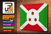 Blechschild Flagge Burundis 30x20cm Flag of Burundi Produktbild-Vorschau 3