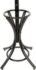 The base of a black bar stool or coat rack is shown against a white background. Anteprima dell’immagine prodotto