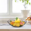 Obstschale, Metall Obstschale, 1 Obstkorb, Früchtekorb, Produktbild-Vorschau 6