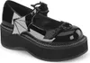 EMILY-23 Damen Sandale von DemoniaCult, Schwarz EU 36, US 6 Produktbild-Vorschau 1