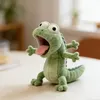 Grüne schreiende Echse Kuscheltier Plüschtier 20cm Zunge Produktbild-Vorschau 4