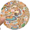 50pcs Tieraufkleber PVC wasserdicht Verschiedene Cartoon Produktbild-Vorschau 4