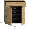 Xonox.Home Canu Schuhkommode 60x182 cm Produktbild-Vorschau 12
