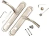 KOTARBAU Türdrücker 90 mm WC Türgriff Satin Türbeschlag Produktbild-Vorschau 1