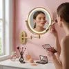 Miroir Rea Glow Led Or Brossé Voir les images du produit 3