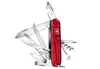 Victorinox Huntsman 91 mm rot transparent Blister Produktbild-Vorschau 4