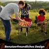 Muntel Holzkohlegrill, Ø 37 cm, Dreibein, BBQ, Kohlegrill Produktbild-Vorschau 7