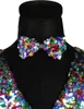 T3984-9900-S bunt Multicolor Herren Pailletten Weste mit Produktbild-Vorschau 3