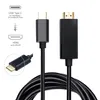Câble USB 3.1 type C papa vers HDMI papa, 4K, 1.8m, noir Voir les images du produit 3