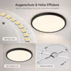 48W 50CM Lampa Sufitowa Led Czarna Ściemnialna 3 Podgląd zdjęcia produktu 9