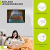 ARTland Leinwandbild Grotten an der Felsalgarve Lagos Produktbild-Vorschau 2