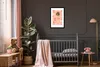 MuchoWow® Gerahmtes Poster Globus - Rosa - Pastell 40x60 cm Produktbild-Vorschau 3