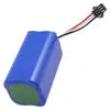 A blue battery pack with a connector and wires. Podgląd zdjęcia produktu