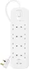 Belkin Connect, 900 J, 8 AC-Ausgänge, Weiß, 2 m, 1 Stück(e) Produktbild-Vorschau 1