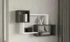 Skye Decor, Afro - Anthracite, étagère murale, blanc, 100 % Voir les images du produit 1