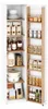 Armoire haute 40x40x183, avec étagères derrière la porte, Voir les images du produit 8