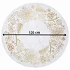 Vánoční sukně pod vánoční stromek průměr 120 cm bílá Náhled obrázku produktu 3