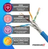PremiumX 100m CAT 8 Netzwerkkabel Simplex LAN Kabel Produktbild-Vorschau 3