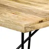vidaXL Esstisch 180×90×76 cm Mango Massivholz Produktbild-Vorschau 3