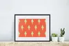 MuchoWow® MuchoWow® Gerahmtes Poster Eiscreme - Muster - Produktbild-Vorschau 6
