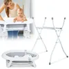 Ikodm Baignoire pour bébé, baignoire pliable avec support, Voir les images du produit 12