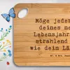 Mr. & Mrs. Panda Frühstücksbrett Spruch 80. Geburtstag Produktbild-Vorschau 3