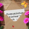 Mr. & Mrs. Panda Grußkarte Spruch Trombone Durchzieher - Produktbild-Vorschau 3
