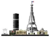 LEGO 21044 Architecture Paris, Modellbausatz mit Eiffelturm Produktbild-Vorschau 5